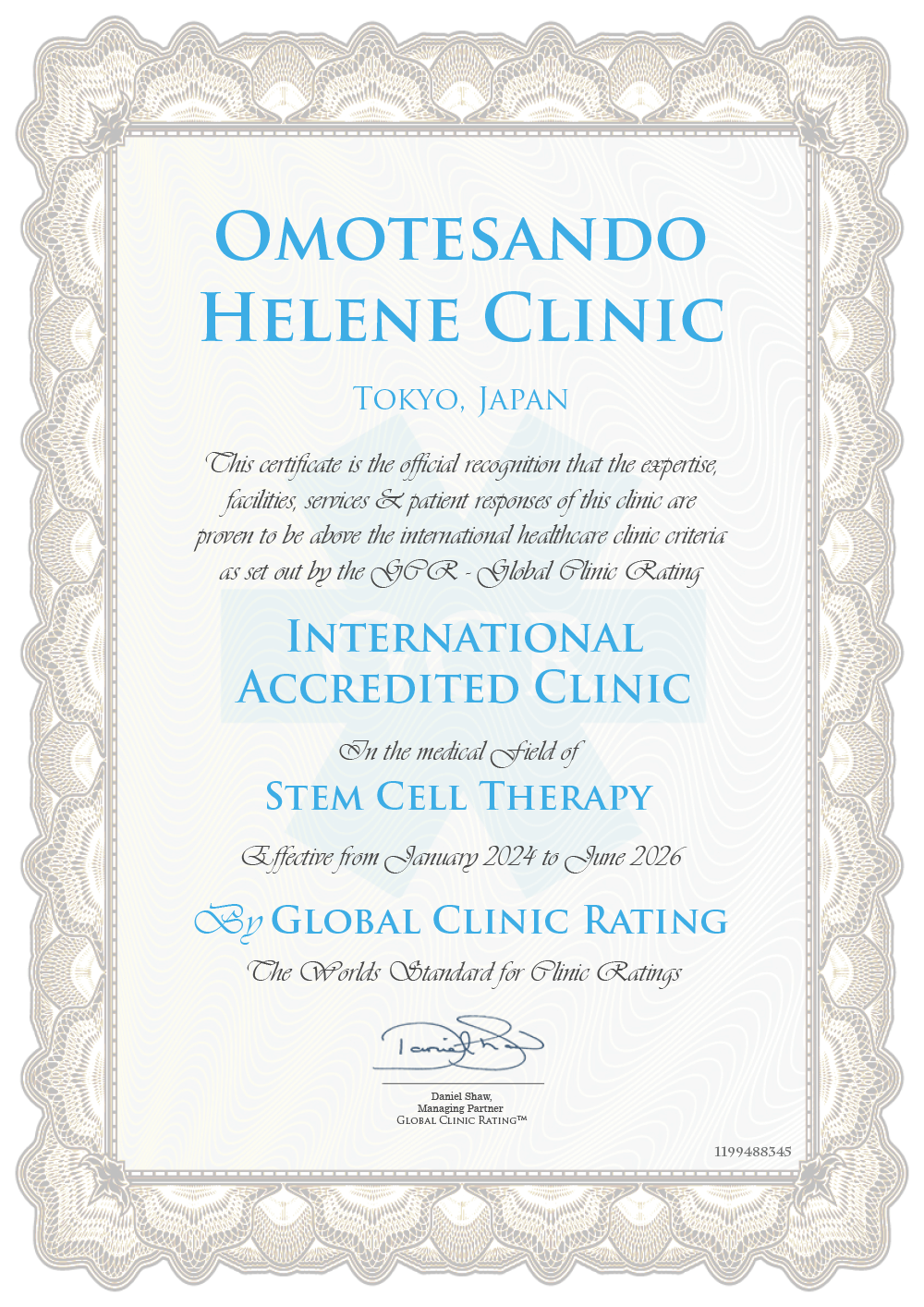 Global Clinic Rating